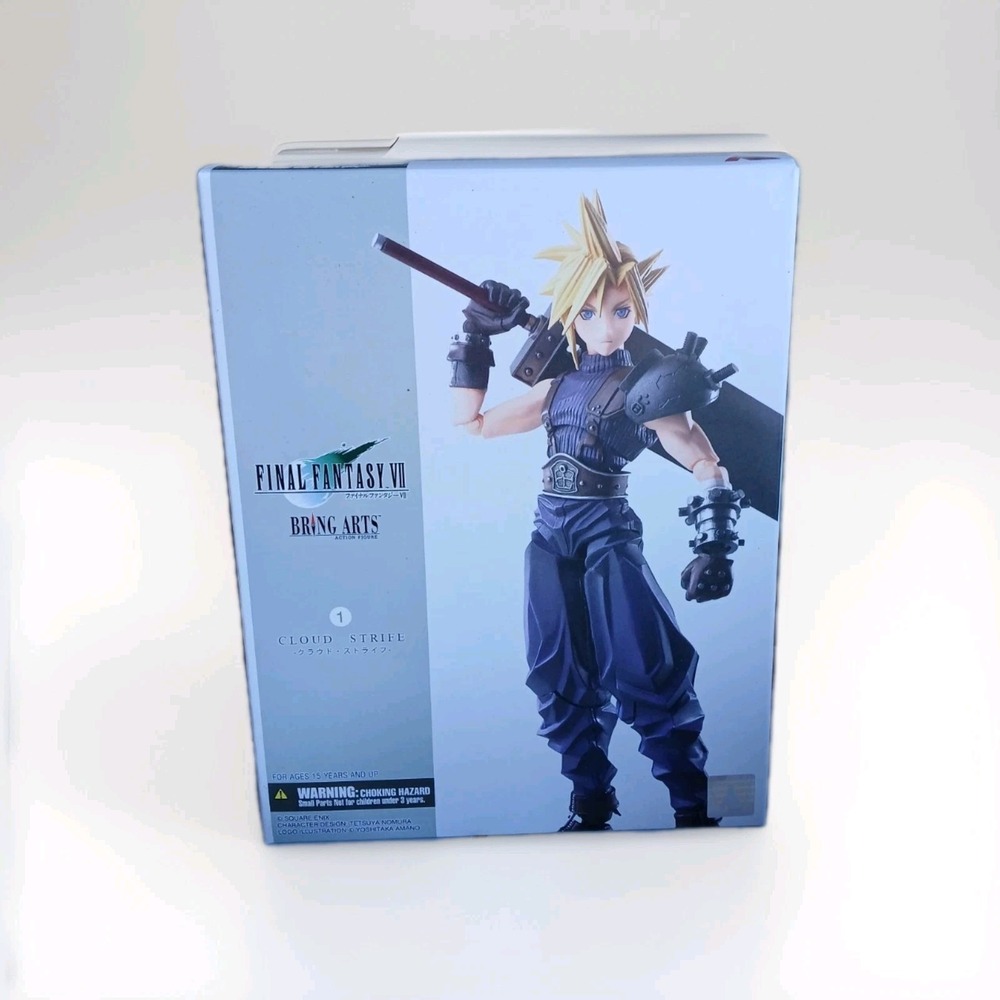 Final Fantasy VII Bring Arts Cloud Strife PVC Action Figure Square Enix Japan